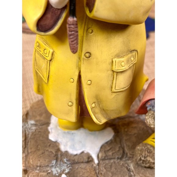 Special Friends "Sarah and Chester" Waiting in the rain #16, 1998, handpainted, - Picture 15 of 17